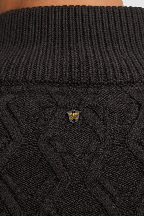 PME legend half zip collar cotton mix yarn